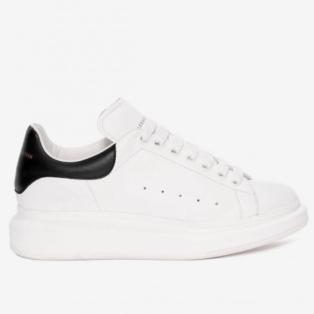 Alexander McQueen Women's Oversized Sneakers With Black Heel