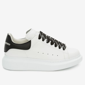 Alexander McQueen Women's Oversized Sneakers With Noir Heel