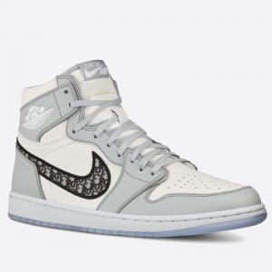 Dior x Nike Air Jordan 1 High-top Sneakers