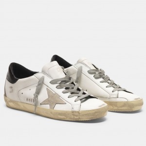 Golden Goose Women's Super-Star Sneakers With Metal Stud Lettering