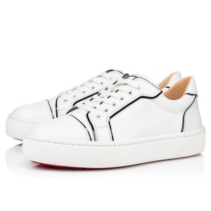 Christian Louboutin Women's Vieirissima Sneakers In White Calfskin