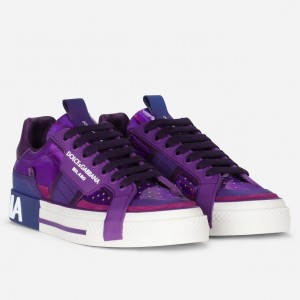 Dolce & Gabbana Women's Custom 2.Zero Sneakers Purple