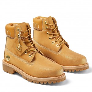 Jimmy Choo JC X Timberland/F Nubuck Leather Boots