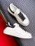 Alexander McQueen Men's Oversized Sneakers With Noir Heel