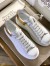 Alexander McQueen Men's Oversized Sneakers With Gold Heel