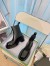 Bottega Veneta Lug Chelsea Boots In Black Calfskin