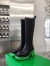 Bottega Veneta Flash Knee-high Boots with Green Outsole