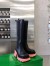  Bottega Veneta Flash Knee-high Boots with Pink Outsole