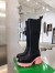  Bottega Veneta Flash Knee-high Boots with Pink Outsole