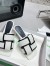 Bottega Veneta Patch Flat Slides In Canvas