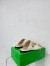 Bottega Veneta Stretch Buckle Sandals in White Calfskin