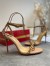 Christian Louboutin So Me 100mm Sandals In Nude Lambskin