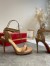 Christian Louboutin Loubi Queen 100mm Sandals In Nude Lambskin