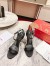 Christian Louboutin Lipstrass Queen Sandals 100mm In Black Satin