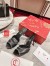 Christian Louboutin Me Dolly Spike 85MM Sandals In Black Lambskin