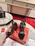 Christian Louboutin Miss Sabina 85MM Sandals In Black Patent Leather