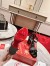 Christian Louboutin Miss Sabina 85MM Sandals In Black Patent Leather