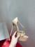 Christian Louboutin Nude So Spike Alta Sandals 150MM