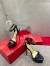 Christian Louboutin Black Loubi Queen Alta Sandals 150MM