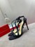 Christian Louboutin Rosalie 100mm Sandals In Black Leather