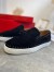 Christian Louboutin Men's Pik Boat Flat Sneakers Black