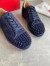 Christian Louboutin Men's Seavaste 2 Orlato Flat Sneakers Blue