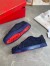 Christian Louboutin Men's Seavaste 2 Orlato Flat Sneakers Blue