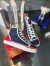 Christian Louboutin Women's Pedro Sneakers In Navy Fabric