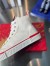 Christian Louboutin Women's Pedro Sneakers In White Fabric