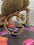 Dolce & Gabbana Lurex Sandals With Sculpted Heel