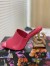 Dolce & Gabbana Fuchsia Patent Mules with DG Pop Heel 