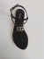 Dolce & Gabbana DG Thong Sandals In Black Patent Leather 