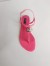 Dolce & Gabbana DG Thong Sandals In Pink Patent Leather