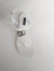 Dolce & Gabbana DG Thong Sandals In White Patent Leather