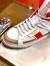 Dolce & Gabbana Women's Red Custom 2.Zero High-top Sneakers