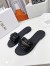 Dior Dio(r)evolution Slide Sandals In Black Calfskin