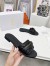 Dior Dio(r)evolution Slide Sandals In Black Calfskin