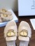 Dior 30 Montaigne Slides In Beige Calfskin