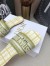 Dior Dway Slides In Lemon Check'n'Dior Embroidered Cotton