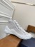 Dior Men's B28 High-top Sneakers In White Oblique Jacquard