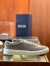 Dior Men's B101 Sneakers In Grey Calfskin