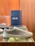 Dior Men's B101 Sneakers In Grey Suede Calfskin