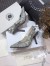 Dior J'Adior Slingback Pumps 100mm In Gray Toile de Jouy Reverse