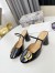 Dior C'est Slingback Pumps 80MM in Black Patent Calfskin