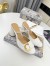 Dior C'est Slingback Pumps 80MM in White Patent Calfskin