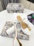 Dior C'est Slingback Pumps 80MM in White Patent Calfskin