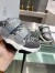 Dior D-Wander Open Back Sneakers In Grey Oblique Fabric