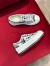 Dior Walk'n'Dior Platform Sneakers In White Plan de Paris Cotton Embroidered