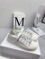 Dior Walk'n'Dior Sneakers in White Canvas and Suede Calfskin