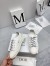 Dior Walk'n'Dior Sneakers in White Canvas and Suede Calfskin